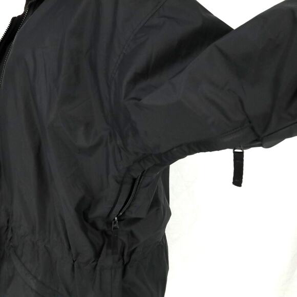 Columbia Jacket Womens Large Black Nylon Softshell Fleece Lined Full Zip Pockets - Picture 16 of 16